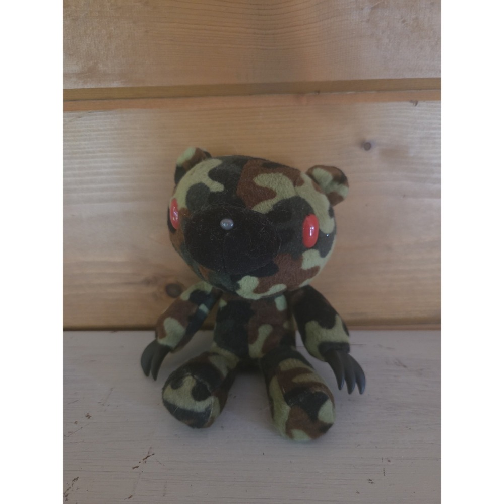 Chax GP Gloomy Bear Camo Colony Sitting Beanie Plush Soft Japan Import 5" F42